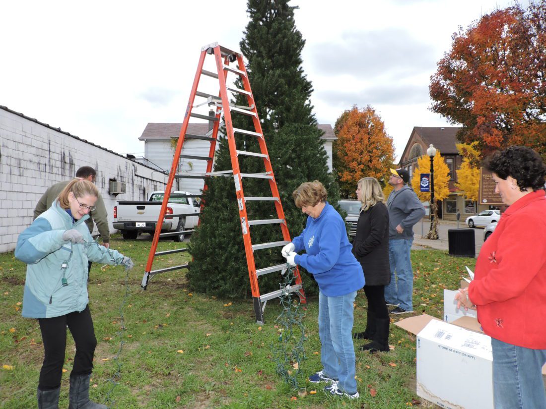 Christmas tree going up in Martins Ferry News, Sports, Jobs The